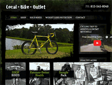 Tablet Screenshot of localbikeoutlet.com